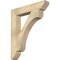 Ekena Millwork Legacy Slat Rough Sawn Bracket, Douglas Fir, 4"W x 24"D x 28"H BKT04X24X28LEC06RDF - alternate 1